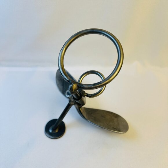 Dual Golf Club Head Novelty Wine Bottle Holder Unique Collectible One of a Kind - Picture 8 of 10